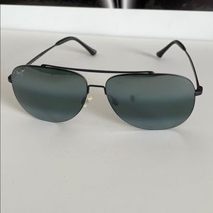 Unisex MAUI JIM CINDER CONE Aviator Sunglasses
